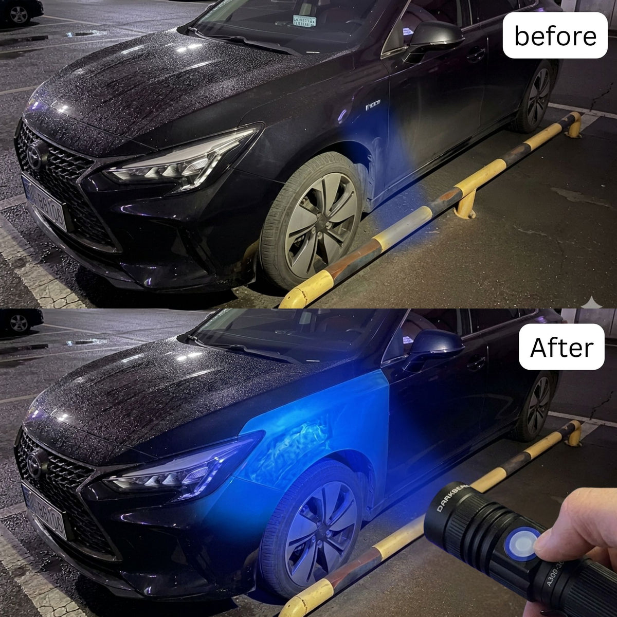 Rechargeable UV Paint Inspection & Fluorescent Detection Light